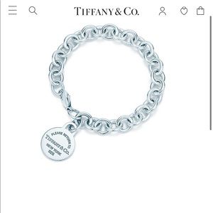 Tiffany ‘Return to Tiffany round tag bracelet’